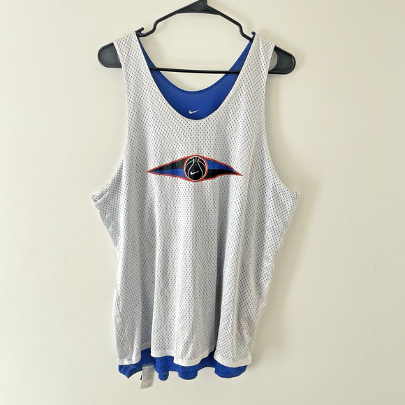 VTG Y2K Men’s Nike Basketball Jersey Reversible Size XL - Picture 1 of 9